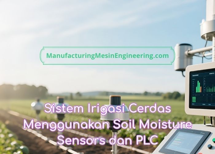 Sistem Irigasi Cerdas Menggunakan Soil Moisture Sensors dan PLC